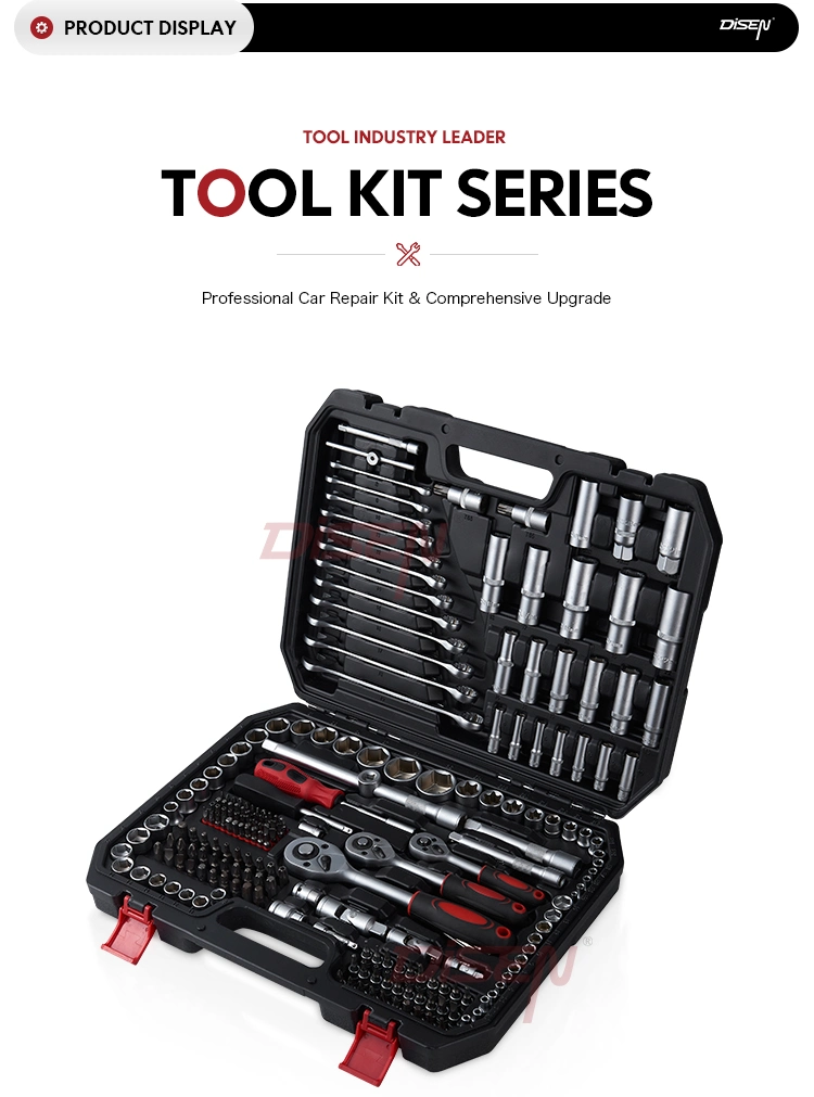 216 PCS Hand Tool Set, Professional Mechanic Tool Set