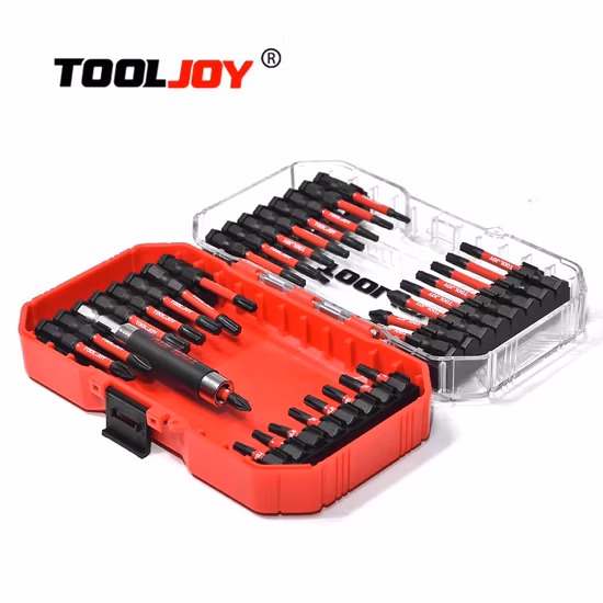 33PCS Screwdriver Drill Bit Mechanics Tool Set with Magnetic Double Head Screwdriver Drill Bit Set